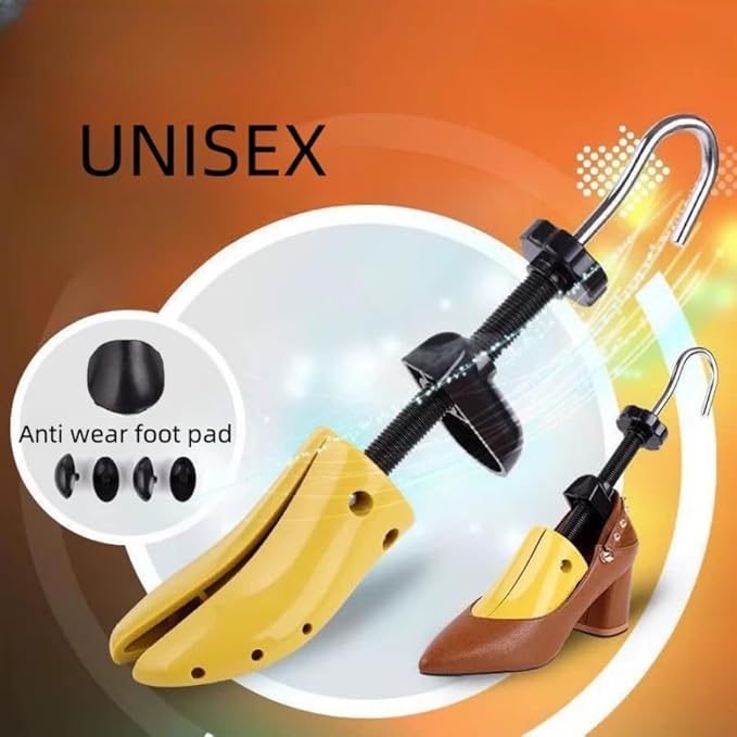 Shoe stretcher, suitable for wide feet, unisex (size: US 7-11.5) shoe stretcher expander, wide foot expander.