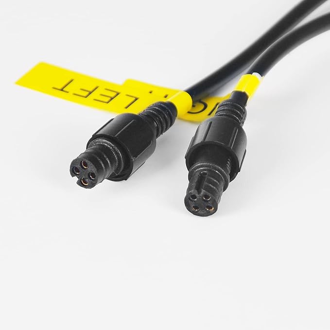 Caja controladora de luz de latigo RGB para omotor 2pc Whip Light