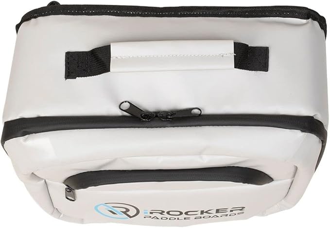 iROCKER Lunch Box Cooler Deck Bag - Water-Resistant Lunch Box for Paddle Boards, Kayaks  Boats - Insulated SUP Accessory with Bungee Attachment