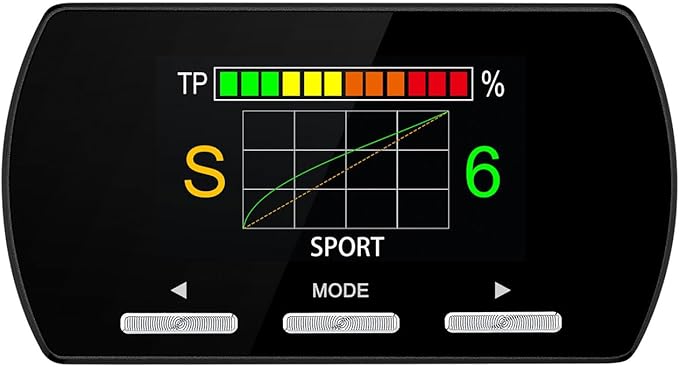 Throttle response controller, 9 units, 11 modes, universal electronic throttle controller for car, intelligent racing throttle compatible with Challenger Ram