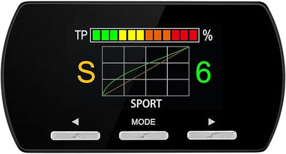 Throttle response controller, 9 units, 11 modes, universal electronic throttle controller for car, intelligent racing throttle compatible with Challenger Ram