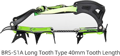 BRS HuaYe Professional Edition Fourteen Teeth Ice Crampons Winter Snow Boot Shoe Covers Gripper BRS-S1A