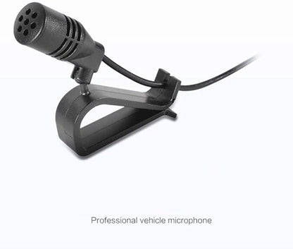 Car Microphone 3.5mm Stereo External Mic Car Radio Microphone Compatible with Kenwood Boss Corehan Power JVC Sony Jensen Alpine Vehicle Head Unit car Stereo Enabled Audio GPS DVD