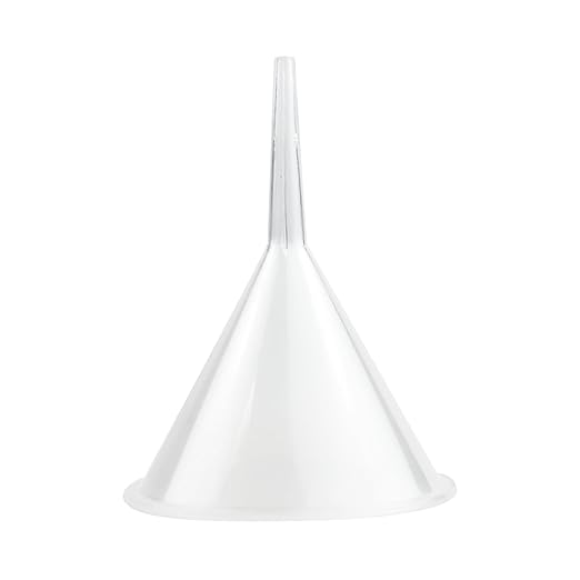 National Artcraft® Clear Plastic Micro Funnel with Tip Opening