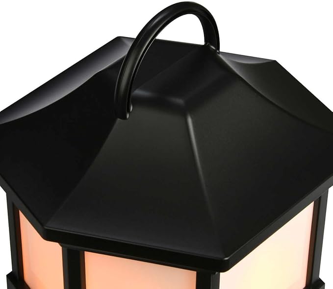 Acoustic Research Portable Outdoor Wireless Speaker with Led Flickering Flame Light
