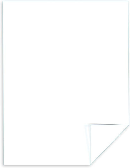 Neenah Index Cardstock, 8.5" x 11", 90 lb163 gsm, White, Lightweight, 94 Brightness, 300 Sheets (91437)