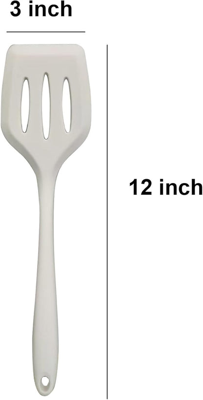 Slotted Turner Spatula, Gray