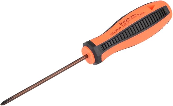 uxcell PH0 Phillips Magnetic Screwdriver 3 Inch Round Shaft Comfort Non Slip Handle