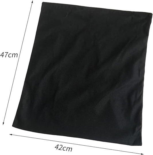 cdar Drawstring Helmet Bag Washable Tough Black Corrosion Helmet Bag for Bicycle
