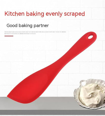 Silicone Spatula and Scraper Spoon for Heat Resistant Better Cooking,Cake Cream Spatulas Set, 10.2 inch Non-Stick Heat Resistant Mixing Butter Spatulas Baking (Grey)
