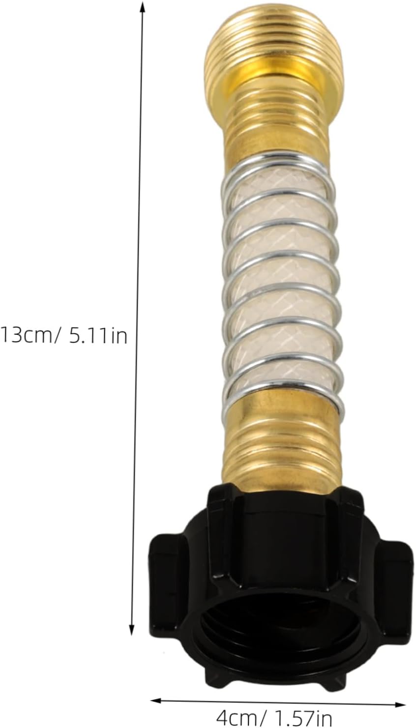 Rv Water Hose Adapter Flexible Drinking Water Connector Hose Protector for Rv Filtration System Heavy-duty Outdoor Use