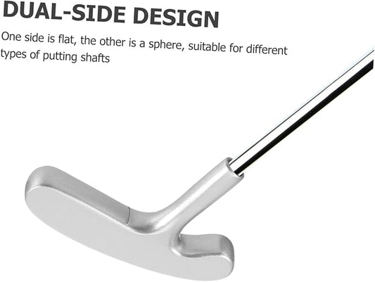 Garneck Golfing Clubs Head Replacement Dual Side Putter Head for Versatile Performance Easy Installation Compatible with Various Putter Shafts Durable Golfing Tool