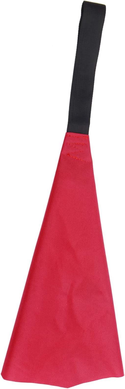 ZJchao Kayak Accessories, Red Warning Flag Safety Flag Canoe Flag with Webbing for Kayak Canoe