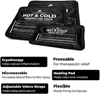 Hot and Cold Therapy Gel Packs (Small 5 x 10 Inch)