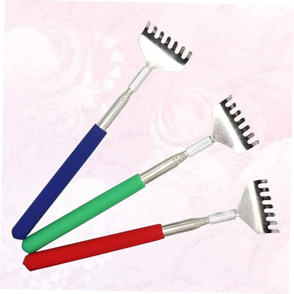 Portable Back Massager 3pcs Random Color Metal Scratcher for Body Massage