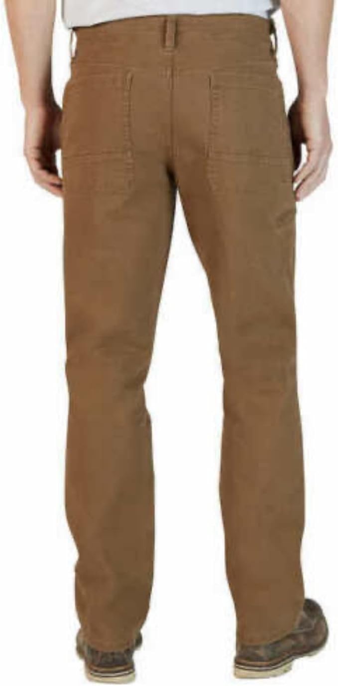 Weatherproof Vintage Men's Canvas Pant (Brown, 42 x 30)