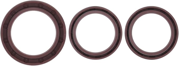 ApplianPar 3Pcs Front Engine Camshaft and Crankshaft Oil Seal Kit for Supra GS300 SC300 IS300