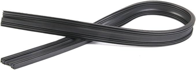 Universal Frameless Wiper Blade Rubber Strips Replacement Refill 6mm 28" Pack of 2