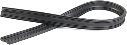 Universal Frameless Wiper Blade Rubber Strips Replacement Refill 6mm 28" Pack of 2