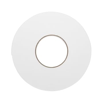 uxcell 1pcs Rolls Double Sided Foam Tape Removeable PE Sponge Mounting Tape Strong Adhesive Tape Strips(White, 50ft x 12" x 116") for Home Paint Wall Hanging Poster Decor