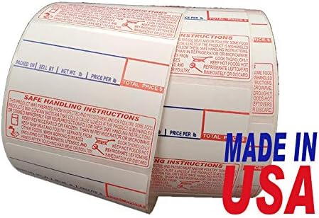 CAS Printing Scale Label Made in USA (8030-24R)