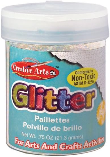 Creative Arts by Charles Leonard Glitter, 34 Ounce Bottle, Iridescent (41775)
