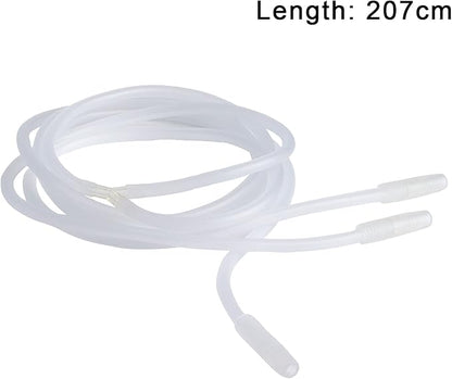 Vacuum Cupping Machine Accessories, Premium Silicone Y Type Hose Tubing for Large Cups