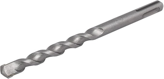 uxcell 12mm Dia 145mm Long Carbide SDS Round Shank 2 Flutes Hammer Masonry Drill Bit