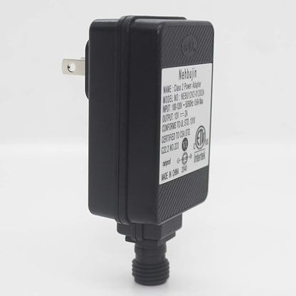 12V 2A Class 2 Power Supply, IP44 LED Transformer Replacement Yard Inflatable Adapter for String Light, Inflatable Decorations (12V-2A 1PCS)