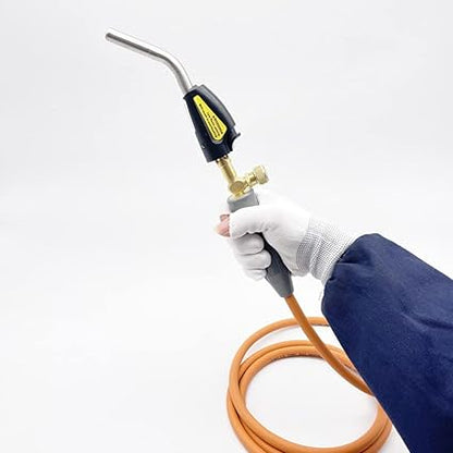 Handheld Propane Torch Liquefied Gases Welding Soldering Tool with Piezo Ignition Fipower Adjustment