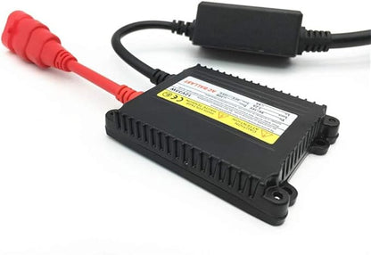 Ultra Slim 35W HID Ballast - Universal Xenon Replacement for H1, H3, H4, H7, H11, H13, 9005, 9006, 9007, 880 - Waterproof, Shockproof, Plug  Play, Pack of 1