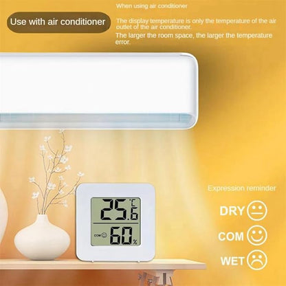 Mini Indoor Thermometer LCD Digital Temperature Room Hygrometer Humidity Meter Home Gauge Sensor 1 PCS