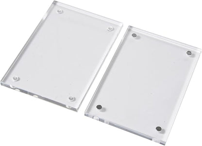 Acrylic Picture Frame, Transparent Acrylic Picture Frame, Magnetic Poster Stand, Magnetic Frames(6x9cm)