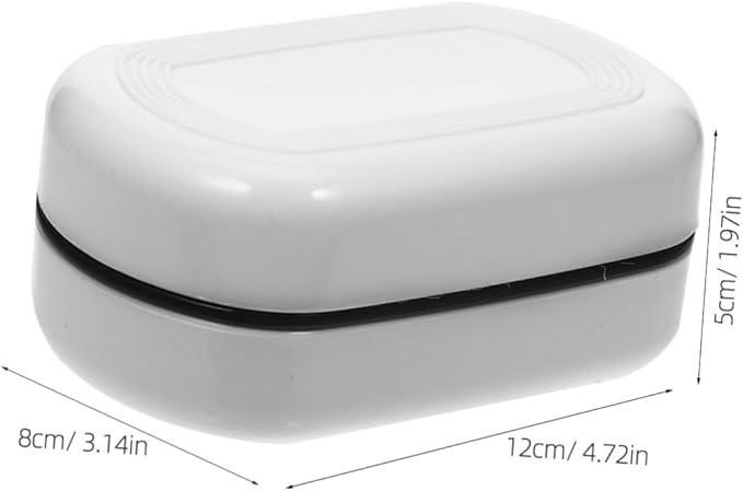 Double Layer Soap Box Leakproof Travel Soap Holder Portable Container for Camping Travel Gym