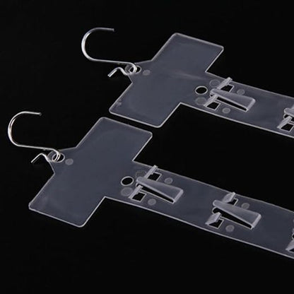 10 Pieces Hanging Merchandise Strips Retail Hanging Holder Supermarket Shelf