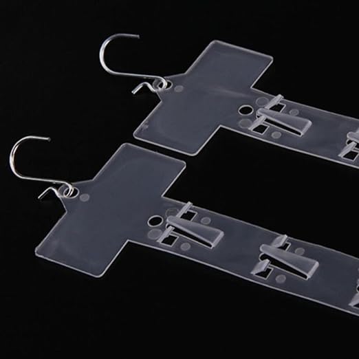 10 Pieces Hanging Merchandise Strips Retail Hanging Holder Supermarket Shelf