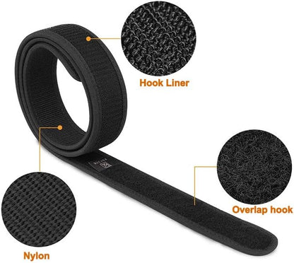 KRYDEX Hook Liner Inner Belt for Duty Belt 1.5" Tactcial Inner Belt Black