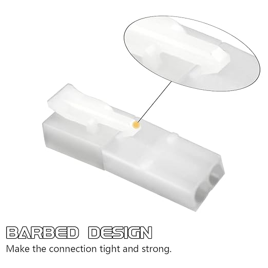 WMYCONGCONG 30 Pairs Male Female Connector with Pins Compatible with Large Tamiya Connector Type A