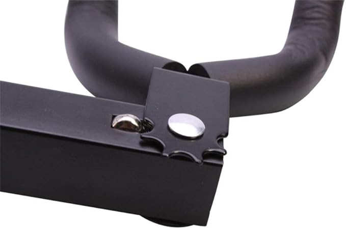 SGerste Metal Strut Thick Sponge Sleeve Guitar Display Bracket Wall Mount Hanger Holder (2pcs, Black)