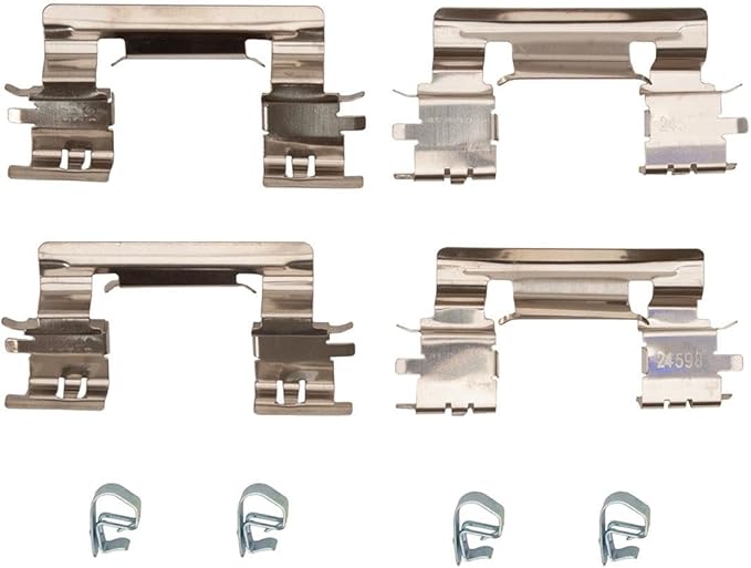 Front Disc Brake Hardware Kit 1PC Compatible with GS300 2006 Compatible with IS250 2012 2013 2014 2015 2009 2010 2011