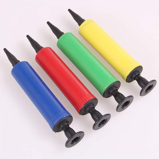 Mini Plastic Hand Balloons Pump, Randomly Color for Foil and Latex Balloons Air Inflator Pump Portable for Party Accessories (Pump Mini)