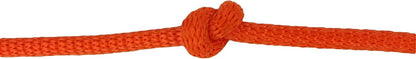 1/4 inch Neon Orange Dacron Polyester Rope - 500 Foot Spool | Solid Braid - High Visibility (500 ft)