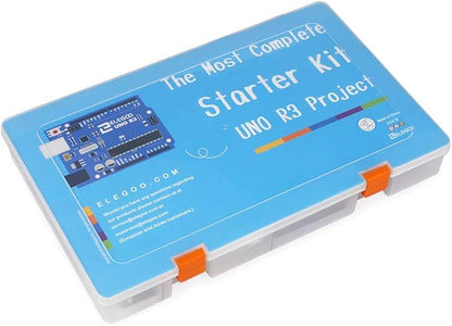 ELEGOO UNO R3 Project Most Complete Starter Kit with Tutorial Compatible with Arduino IDE (200 Components)