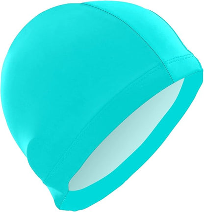 Funny Printed Swimming Cap Elastic Bathing Hat Shower for Men Women Adults Swimming Water Sports Activity
