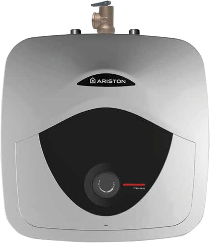 4 Gallon Capacity, 120-Volt  Ariston Andris Mini Tank Electric Water Heater  Heating Solution for Under Sink, RV, and Compact Spaces, Smart Boost for Versatile Heating, Simple Installation