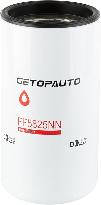 FF5825NN Fuel Filter Compatible with Cummins ISX11.9 ISX15.0 QSX11.9 X15 Engines Fits Freightliner Peterbilt Kenworth Trucks Replaces 5599456 5365988 DBF6776 BF46129 WF10515(set of 3)