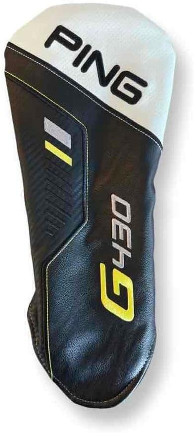 New PING G430 Driver Leather Headcover BlackWhite