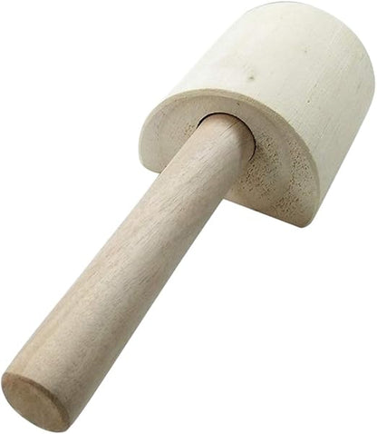 2X Wooden Clay Paddles Pottery Tool for Handmade Kitchen Clay Pottery Ceramic