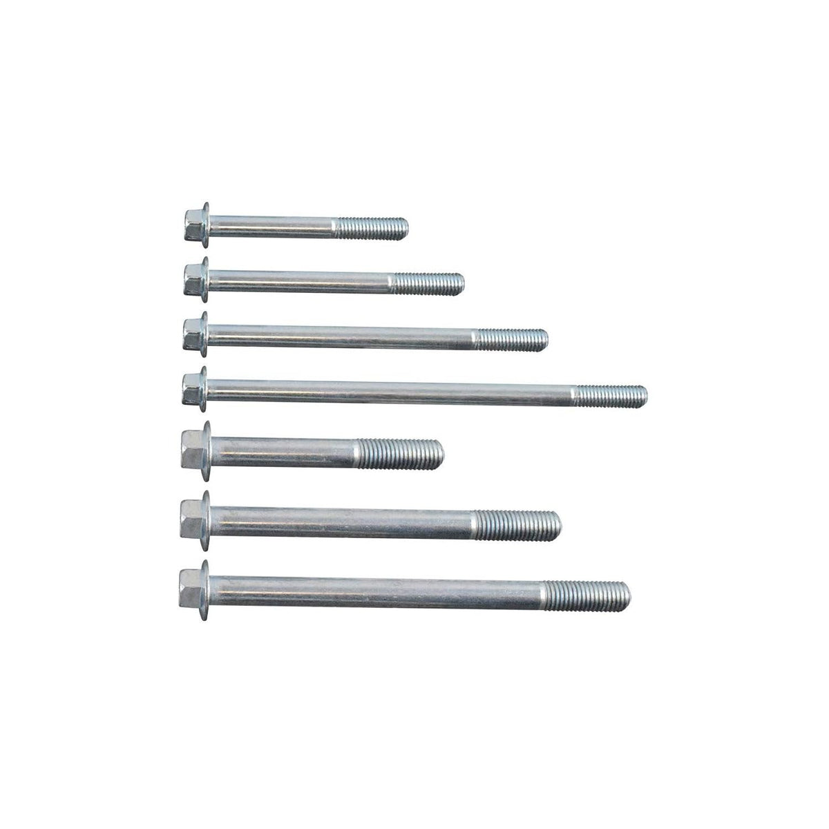 Bolt 6pc KIT ONLY Truck Alternator Bracket Hardware Compatible with 12626078 L83 L86 GM Heavy Duty, High Strength, Zinc Coated, Grade 10.9 Steel 551954, Only 13mm thickness
