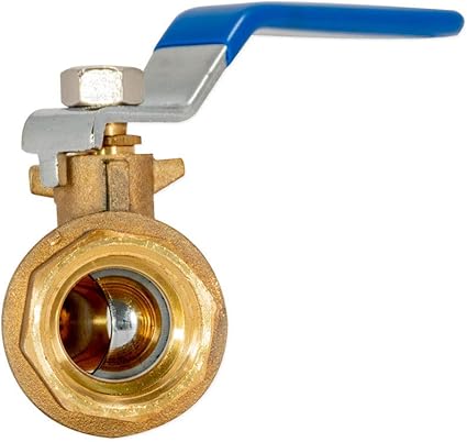 34 Inch IPS Heavy Duty Full Port Ball Valve, Brass Plumbing Fitting, 20047LF